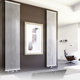 Трубчатый вертикальный радиатор Arbonia 2/2180/12 N96 ½ RAL 9016 (нижнее)