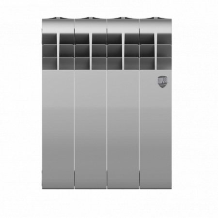 Биметаллический радиатор Royal Thermo BiLiner 350 /Silver Satin - 4 секц.