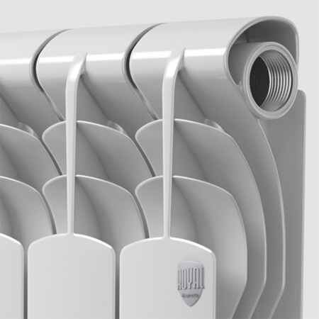 Биметаллический радиатор Royal Thermo Revolution Bimetall 350 – 6 секц.