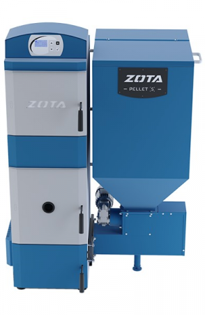 Автоматический пепельный котел ZOTA Pellet Black 26кВт