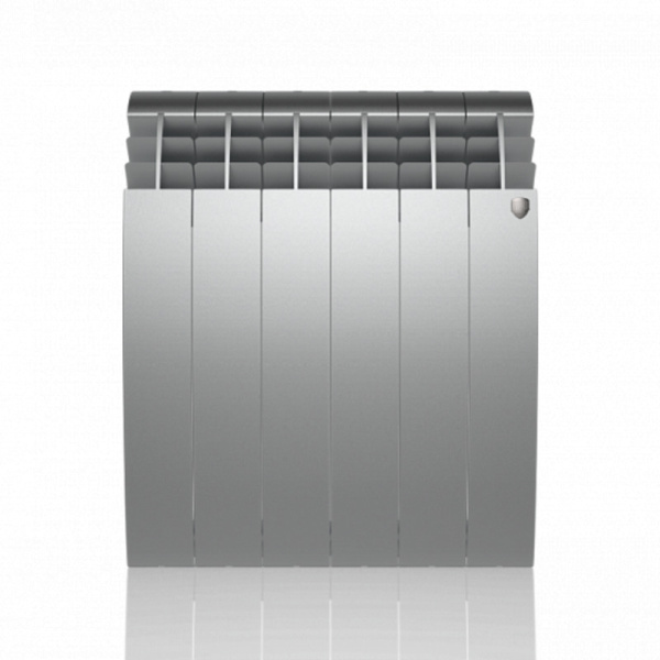 Биметаллический радиатор Royal Thermo BiLiner 500 Silver Satin - 4 секц.