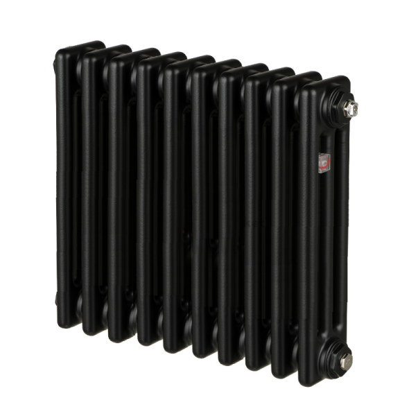 Радиатор Zehnder 3057 / 24 N1270 3/4" RAL 9217matt боковое подключение